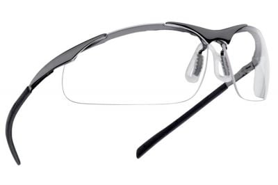 Bollé Glasses Contour with Brushed Frame and Clear Lens