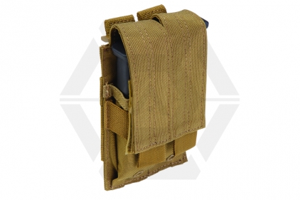 5.11 MOLLE Pistol Double Mag Pouch (Dark Earth)