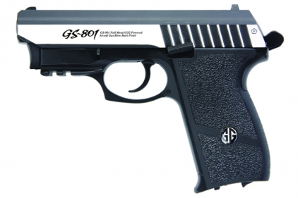 G&G CO2 BLK GS-801 with Laser (Silver)