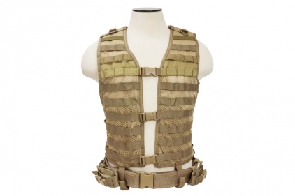 NCS VISM MOLLE Base Vest (Tan)