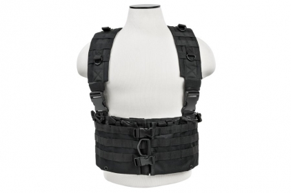 NCS VISM MOLLE Chest Rig with Mag Pouches (Black)