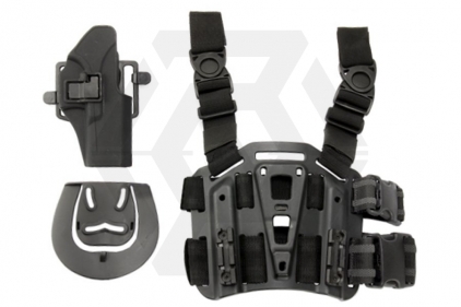 Weekend Warrior CQC Holster & Leg Platform for Glock 17 (Black)