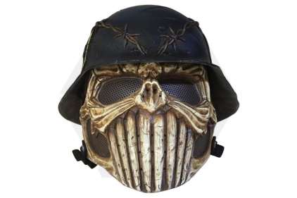 Rlux Custom Spine Tingler with Helmet Airsoft Mask