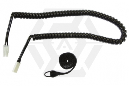 Smokeys Gun Factory Coiled Battery Extension Lead