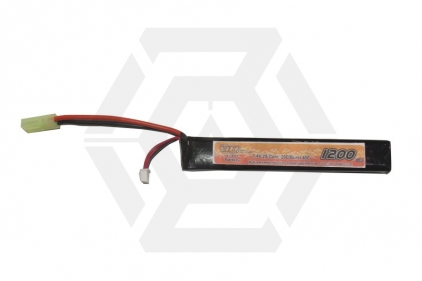 Zero One 7.4v 1200mAh 20C LiPo Battery