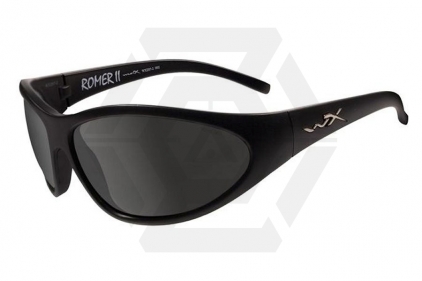 WileyX Romer II Glasses with Black Frame and Smoke/Clear/Light Rust Lenses