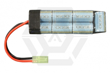 Zero One 8.4v 1600mAh NiMH High Performance Mini Battery