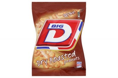 Big D Dry Roasted Peanuts 50g - Detail Image 1 © Copyright Zero One Airsoft