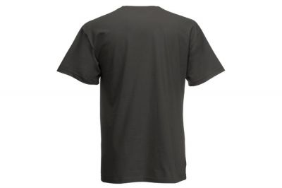 Fruit Of The Loom Original Full Cut T-Shirt (Light Graphite) - Size Small - Detail Image 2 © Copyright Zero One Airsoft