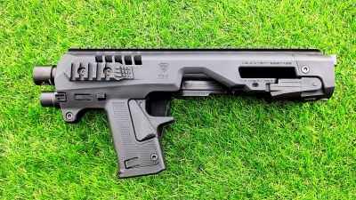 CAA MICRO RONI Conversion Kit for Glock 17/18C (Black) - Detail Image 2 © Copyright Zero One Airsoft