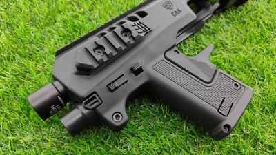 CAA MICRO RONI Conversion Kit for Glock 17/18C (Black) - Detail Image 5 © Copyright Zero One Airsoft