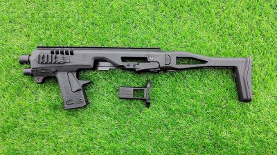 CAA MICRO RONI Conversion Kit for Glock 17/18C (Black) - Detail Image 1 © Copyright Zero One Airsoft