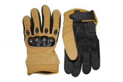 Viper Elite Gloves (Coyote Tan) - Size Large - Detail Image 1 © Copyright Zero One Airsoft