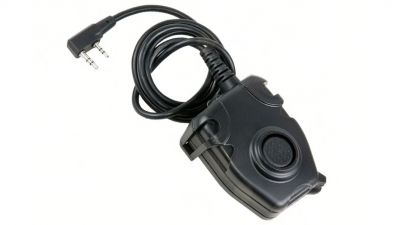 Z-Tactical Peltor PTT Adaptor for Bowman Headset fits Kenwood Double Pin - Detail Image 1 © Copyright Zero One Airsoft