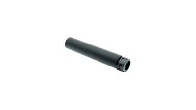 Angry Gun SOCOM 762 Dummy Silencer with Flash Hider - Long (Black) - Detail Image 1 © Copyright Zero One Airsoft