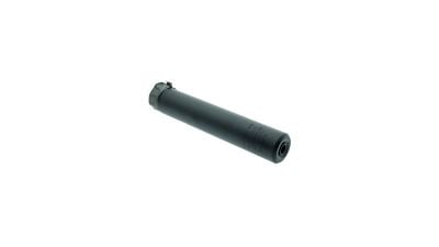 Angry Gun SOCOM 762 Dummy Silencer with Flash Hider - Long (Black) - Detail Image 1 © Copyright Zero One Airsoft