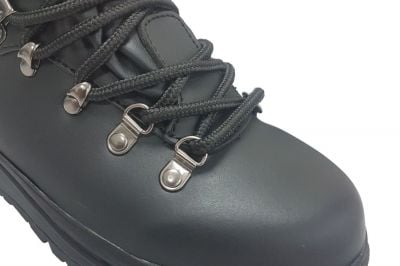 Highlander Waterproof Leather Elite Forces Boots (Black) - Size 10 - Detail Image 2 © Copyright Zero One Airsoft