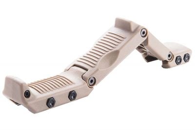 ASG HERA Arms HFGA Multi-Position Angled Foregrip for RIS (Tan) - Detail Image 1 © Copyright Zero One Airsoft