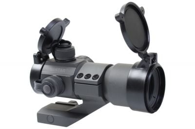 NCS Red/Green/Blue Dot Sight with 20mm Mount (Grey) - Detail Image 1 © Copyright Zero One Airsoft