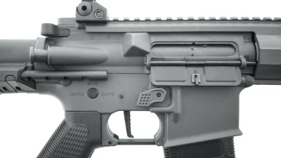 King Arms AEG M4 Striker CQB Ultra Grade II (Grey) - Detail Image 7 © Copyright Zero One Airsoft