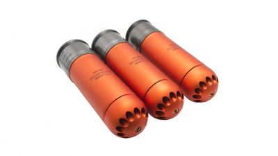 King Arms 40mm Gas Grenade 192rds XM1060 Set of 3 - Detail Image 1 © Copyright Zero One Airsoft