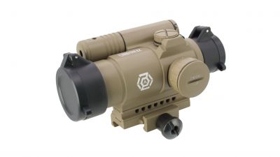ZO M4 Red/Green Dot Sight with Laser (Dark Earth) - Detail Image 4 © Copyright Zero One Airsoft