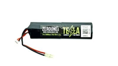 ZO Tesla Battery 7.4v 5000mAh 15C Li-Ion MAX (Large) - Detail Image 1 © Copyright Zero One Airsoft