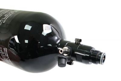 ASG Ultrair 1.1L/68ci 4500psi Carbon HPA Tank with Regulator - Detail Image 3 © Copyright Zero One Airsoft