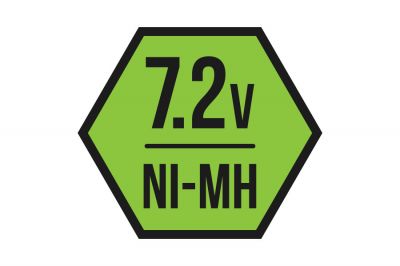 ZO Tesla Battery 7.2v 2200mAh NiMH (Crane) - Detail Image 2 &copy; Copyright Zero One Airsoft