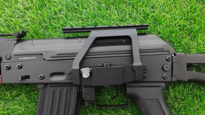 CYMA Steel Tactical Scope Mount Base for AK - Detail Image 2 © Copyright Zero One Airsoft