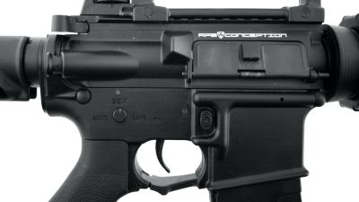 APS AEG M4A1 Carbine ASR105 (Black) - Detail Image 6 © Copyright Zero One Airsoft