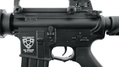 APS AEG M4A1 Carbine ASR105 (Black) - Detail Image 8 © Copyright Zero One Airsoft