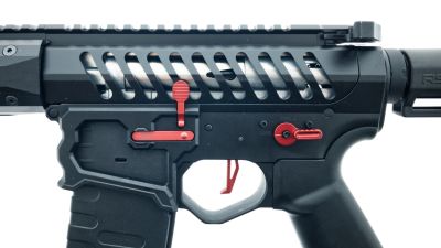APS/EMG AEG F1 Firearms BDR M4 (Black/Red) - Detail Image 6 © Copyright Zero One Airsoft