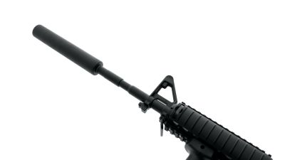 ZO Suppressor 14mm CW/CCW 34 x 195mm (Black) - Detail Image 4 © Copyright Zero One Airsoft