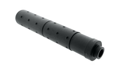 ZO SOCOM Polymer Suppressor 14mm CCW 34 x 195mm (Black) - Detail Image 2 © Copyright Zero One Airsoft