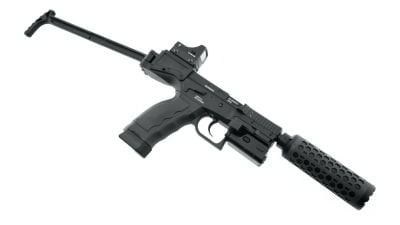 ASG B&T CO2BB USW A1 (Black) - Detail Image 7 © Copyright Zero One Airsoft