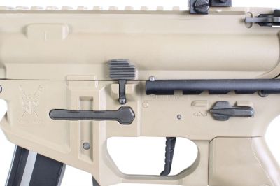 King Arms AEG PDW 9mm SBR Shorty (Dark Earth) - Detail Image 10 © Copyright Zero One Airsoft