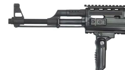 CYMA AEG AK47 Tactical FS (Black) - Detail Image 5 © Copyright Zero One Airsoft