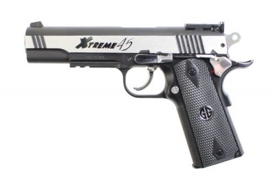 G&G CO2 Xtreme .45 (Silver) - Detail Image 1 &copy; Copyright Zero One Airsoft