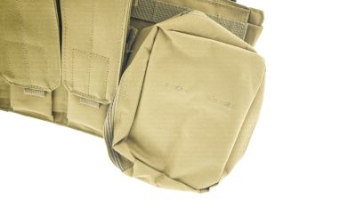 ZO MOLLE Defender Vest (Tan) - Detail Image 6 © Copyright Zero One Airsoft