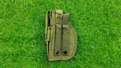 ZO MOLLE Holster (Olive) - Detail Image 2 © Copyright Zero One Airsoft