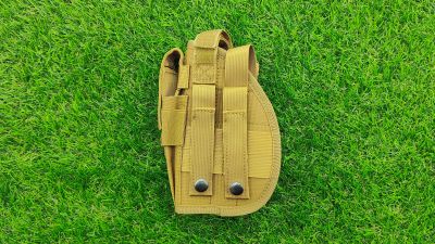 ZO MOLLE Holster (Tan) - Detail Image 2 © Copyright Zero One Airsoft