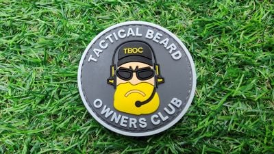ZO PVC Velcro Patch "Beard Owners Club"