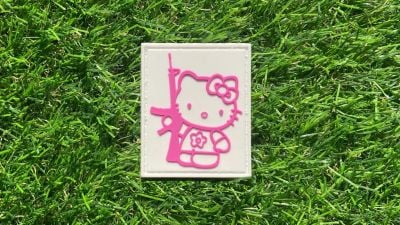 ZO PVC Velcro Patch "Tactical Kitty"