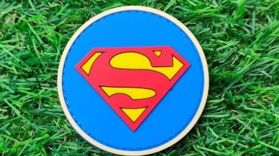 ZO PVC Velcro Patch "Superman"