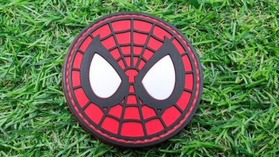 ZO PVC Velcro Patch "Spiderman" - Detail Image 1 © Copyright Zero One Airsoft