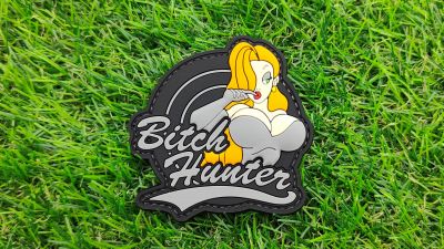 ZO PVC Velcro Patch &quotBitch Hunter" - Detail Image 1 © Copyright Zero One Airsoft