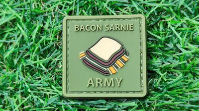 ZO PVC Velcro Patch "Bacon Sarnie"