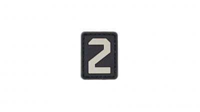ZO PVC Velcro Patch "Number 2"