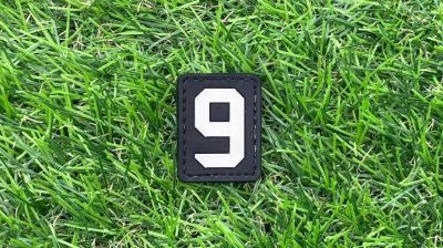 ZO PVC Velcro Patch "Number 9"